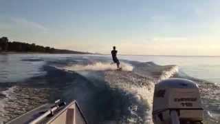 Tolman Skiff Wakeboarding 2 [upl. by Collyer177]