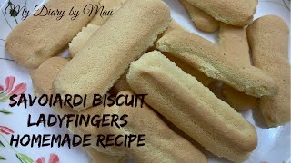 Mastering Savoiardi Biscuit Recipe  Italian Tiramisu Ladyfingers savoiardi ladyfingers [upl. by Haye]