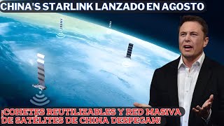 ¿Puede China Superar a Starlink de EEUU ¡El Avance de un Cohete Reutilizable Dice que Sí [upl. by Dorice347]