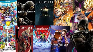 Ranking EVERY Fighting Game of The Year WORST TO BEST Top 10 Fighting Games [upl. by Negriv]