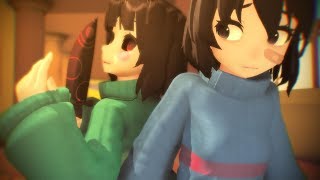 MMD x Undertale Wolf in Sheeps Clothing RUS COVER [upl. by Gujral]