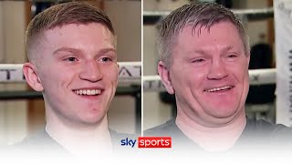 EXCLUSIVE Campbell Hattons first sitdown interview before pro debut  With Ricky Hatton [upl. by Zoe]