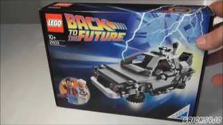 LEGO 21103 CUUSOO 004 DeLorean Zeitmaschine  Back to the Future  Review deutsch [upl. by Vaughn918]