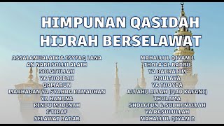 HIMPUNAN QASIDAH TERBAIK  HIJRAH BERSELAWAT  WITH LYRICS AND TRANSLATIONS [upl. by Nnayllas]