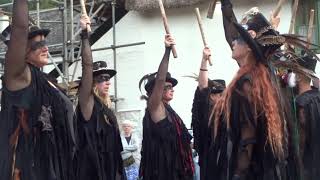 Beltane Border Morris  Vixana  Church House Inn 16 Jun 23 [upl. by Roter]