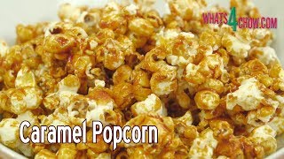 Easy Caramel Popcorn with just 3 ingredients salted or regular [upl. by Dagney]