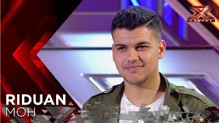 Riduan Moh rompe prejuicios cantando en árabe y español  Audiciones 5  Factor X 2018 [upl. by Aeriela]