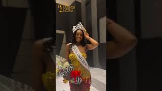 Chidimma Adetshina wins Miss Universe Nigeria 2024 missuniversenigeria misssa2024 [upl. by Kernan]