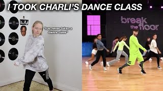 i took charli damelios dance class [upl. by Demmer]