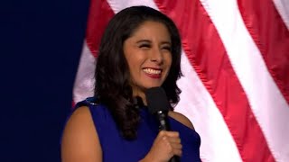 2024 Democratic National Convention  Texas Judge Lina Hidalgo full speech Aug 19 2024 [upl. by Denna616]