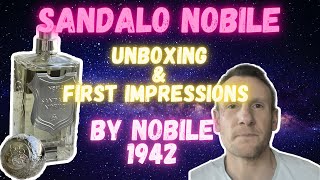 SANDALO NOBILE BY NOBILE 1942first impressions [upl. by Navis822]