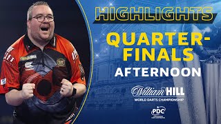 BRAVO BUNTING 🎣 QuarterFinals Afternoon Highlights  2020 21 William Hill World Darts Championship [upl. by Dodi]