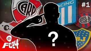 NUEVA PROMESA del Futbol Argentino ⚽ Modo Carrera Jugador FC 24 River Plate [upl. by Tahpos]