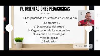 La NEM ORIENTACIONES PEDAGOGICAS SISTEMA EDUCATIVO DERECHO A LA EDUCACIÓN [upl. by Orsino]