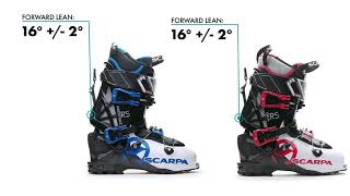 SCARPA Maestrale RS and Gea RS Ski Boots [upl. by Enenej95]