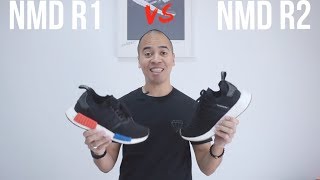 THE SNKRS  ADIDAS NMD R1 VS R2 [upl. by Eustashe]