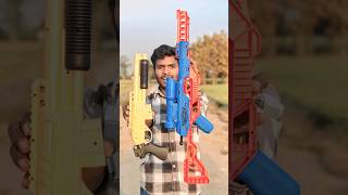 TWO BEST GUN TOY LONG RANGE 🔥🔥… viral toys toygun powergun [upl. by Ayikat]