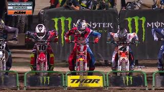 2017 Monster Energy Supercross Finals 450SX Main in Las Vegas NV [upl. by Ahsikyt862]