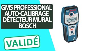 Avis Détecteur mural avec fonction d’autocalibrage Bosch Professional GMS [upl. by Dnalro]