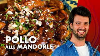 Pollo alle mandorle quotmade in Chinaquot No Made in Chef in Camicia CINESE [upl. by Ayikan368]