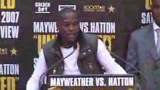 Mayweather vs Hatton [upl. by Gazzo]