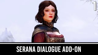 Serana Dialogue AddOn  Skyrim Mods [upl. by Aliab29]