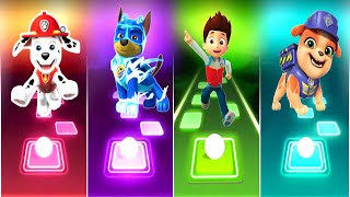 Paw Patrol 🆚 Rubble Paw Patrol 🆚 Paw Patrol Ryder 🆚 Rubble Paw Patrol 🎶 Tiles Hop EDM Rush [upl. by Tisman]