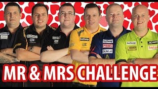 MR amp MRS CHALLENGE With The Stars Of Darts [upl. by Odrarebe]