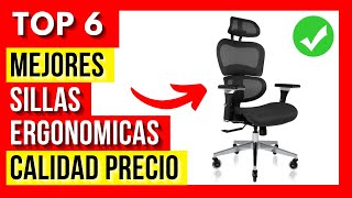 Mejores SILLAS ERGONOMICAS Calidad Precio Para OFICINA GAMING Home office [upl. by Zinn]