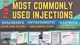 Injections Analgesics Antispasmotics and Gastritis [upl. by Alios632]