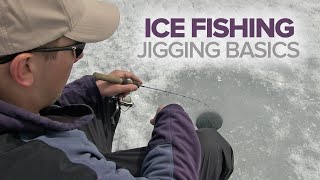 Ice Fishing How To Use a Jigging Rod [upl. by Lole]