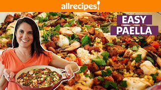 How to Make Easy Spanish Paella  Get Cookin  Allrecipes [upl. by Ati940]