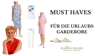 Must Haves für die Urlaubsgarderobe [upl. by Noeruat]