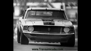 1970 SCCA Watkins Glen Trans Am Parnelli Jones Bud Moore Boss 302 Mustang Mark Donohue Javelin [upl. by Garwin]