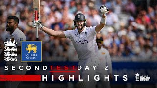 Atkinson Hundred Puts England On Top  Highlights  England v Sri Lanka Day 2  Rothesay Test 2024 [upl. by Kelwin]