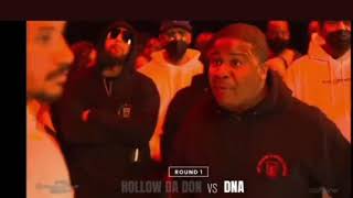 DNA Crazy Rebuttal vs Hollow Da Don [upl. by Oicelem699]