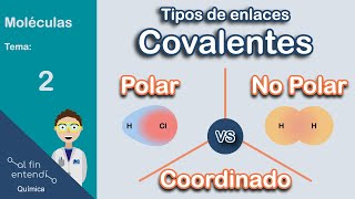 DIFERENCIAS entre covalente polar y no polar [upl. by Sigismund]