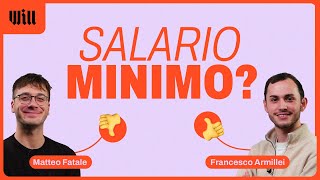 È giusto introdurre un SALARIO MINIMO in Italia Due esperti a confronto per capire meglio [upl. by Yelram214]