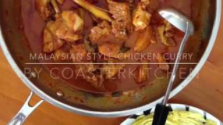 Malaysian Style Chicken Curry Recipe [upl. by Zacks]