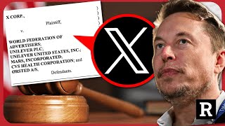 quotIm FINISHED playing nice this is Warquot Elon Musk goes on the attack  Redacted w Clayton Morris [upl. by Idolem]