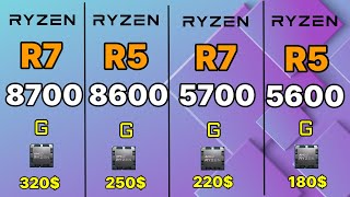 R7 8700G VS R5 8500G VS R5 8600G İGPU GAMİNG BENCHMARK TEST Which one is the most value AMD APU [upl. by Harras617]