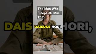 The man who Sleeps 30 minnight since 12 years  Daisuke Hori  Japanese Father sleeps 30 min [upl. by Diandre]