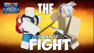 Troll vs Sensei Maui THE GREATEST FIGHT Blox Fruits Update 12 [upl. by Niad]