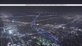 Watch Live Police are in pursuit of a vehicle in LA County [upl. by Akcirderf583]