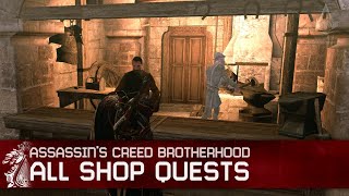 Assassins Creed Brotherhood  Shop Quests Walkthrough [upl. by Parke11]