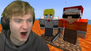 Tommy VS TimeDeo in Minecraft Lava Rising [upl. by Lilias]