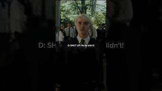 Draco x Bestie Yn 9 peternugget dracomalfoy harrypotter pov edit tomfelton comedy [upl. by Ressler]