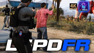 LSPDFR Traffic Stops Gets Crazy Explosions amp Immersive AI [upl. by Mel428]