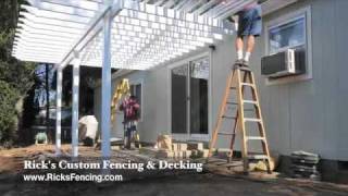 A Vinyl Pergola in Two Minutes [upl. by Occer]