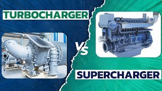 Difference Between Supercharger And Turbocharger  Turbochargers Vs Superchargers  Which Is Better [upl. by Esnohpla]